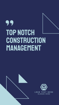 Construction Agency Testimony Instagram Story