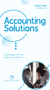 Business Accounting Solutions Instagram Story