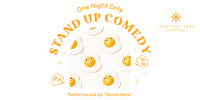 One Night Comedy Show Twitter Post