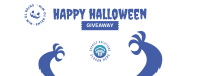 Happy Halloween Giveaway Facebook Cover Design