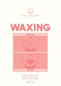 Waxing Treatment Flyer