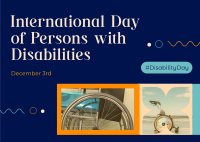 International Day of Persons with Disabilities Postcard