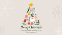 Christmas Tree Collage Facebook Event Cover