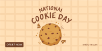 Cute Cookie Day Twitter Post