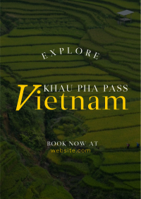 Vietnam Travel Tours Poster