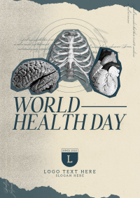 Vintage World Health Day Poster