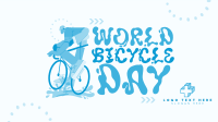 Go for Adventure on Bicycle Day Animation