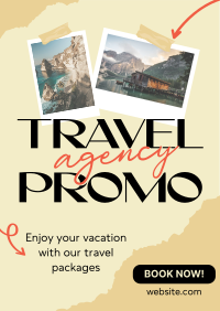 Travel Agency Sale Poster