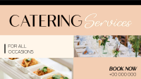 Elegant Catering Service Facebook Event Cover