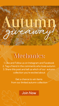 Autumn Leaves Giveaway YouTube Short