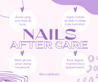 Nails Aftercare Tips Facebook Post