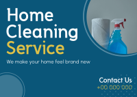 Quality Cleaning Service Postcard