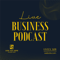 Corporate Business Podcast Linkedin Post