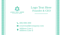 Modern Orient Business Card