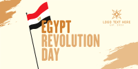 Egypt Independence Twitter Post