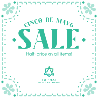 Cinco Party Sale Instagram Post Image Preview