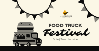 Festive Food Truck Facebook Ad