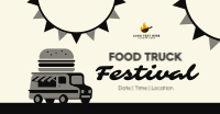 Festive Food Truck Facebook Ad Image Preview