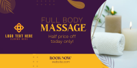 Massage Promo Twitter Post