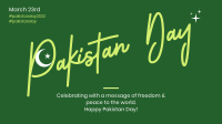 Pakistan Day Moon Facebook Event Cover