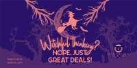 Witchful Great Deals Twitter Post