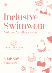 Inclusive Swimwear Poster