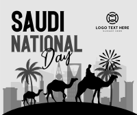 Celebrate Saudi National Day Facebook Post