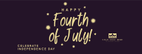 Sparkling Fourth of July Facebook Cover Design