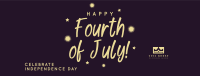 Sparkling Fourth of July Facebook Cover Image Preview