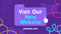 Modern Website Launch Animation