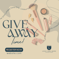 Beauty Give Away Instagram Post