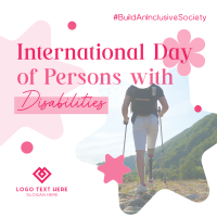 International Day Of Personal Disabilities Instagram Post example 1