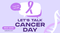 Cancer Awareness Discussion Animation