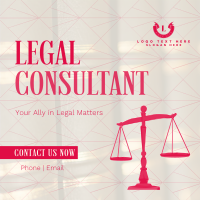 Corporate Legal Consultant Instagram Post