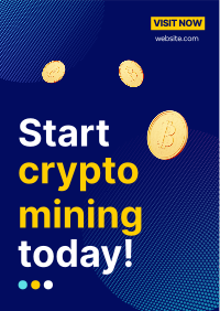 Crypto Coins Flyer