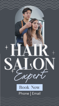 Hair Salon Expert Instagram Reel