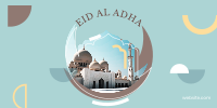 Eid Al Adha Shapes Twitter Post