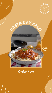 Pasta Day Sale Facebook Story Image Preview