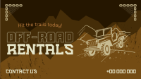 Rustic Off-road Rentals Video Design