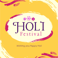 Brush Holi Festival Linkedin Post