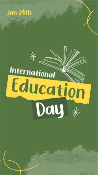 Education Day Awareness Facebook Story