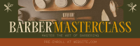 Retro Barber Masterclass Twitter Header Image Preview