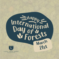 International Day of Forests  Instagram Post
