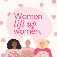 Women Lift Women Instagram Post Design