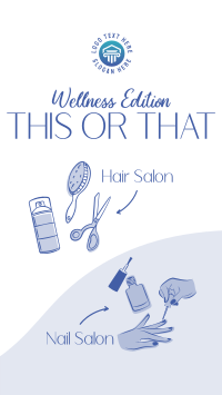 This or That Wellness Salon TikTok Video