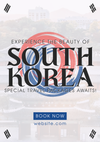 Korea Travel Package Poster