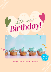 Birthday Business Promo Poster