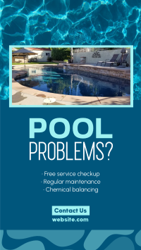 Pool Problems Maintenance Video