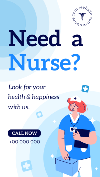 Nurse Service Facebook Story