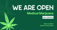 Order Organic Cannabis Facebook Ad